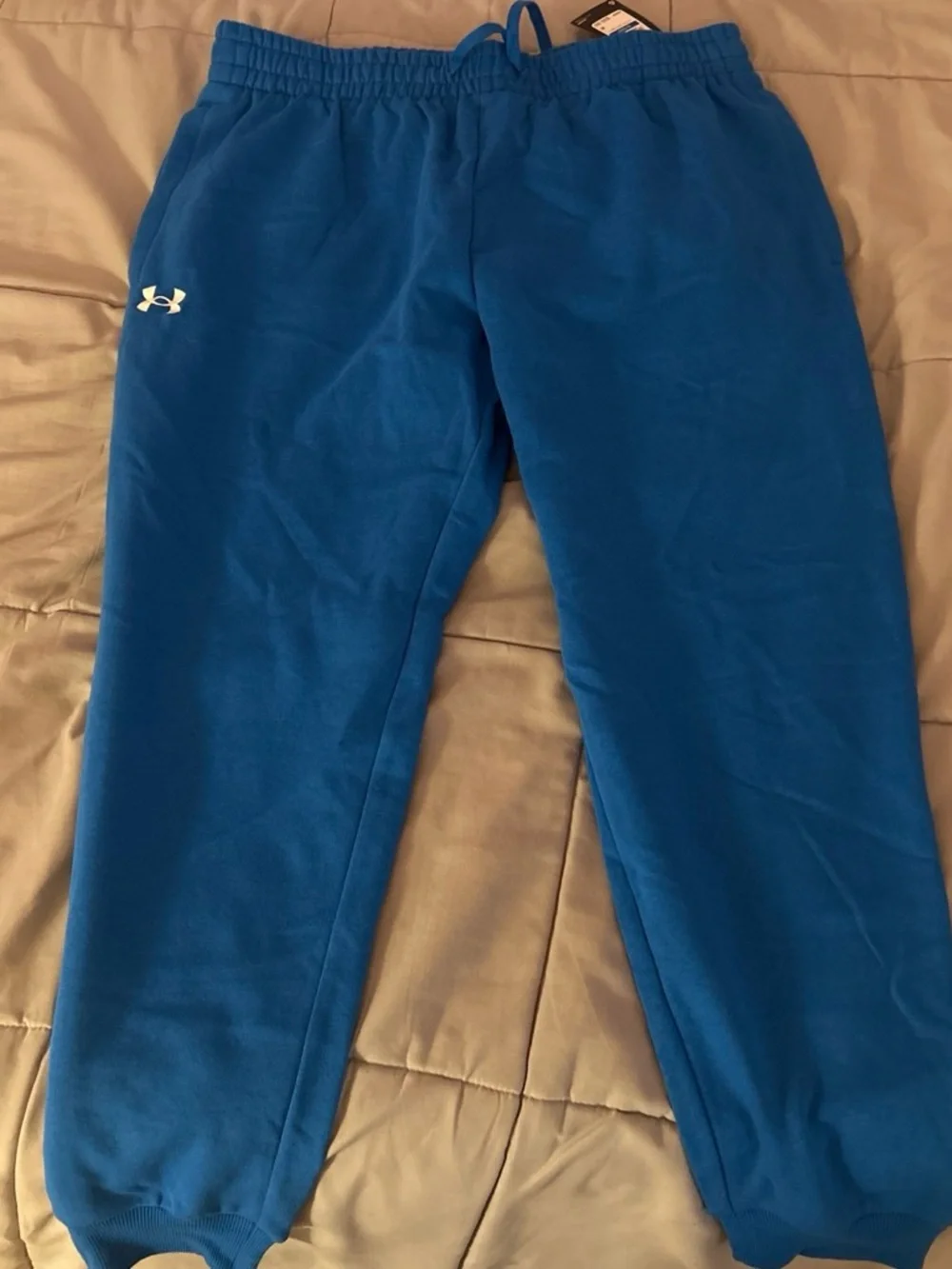 Under Armour Men's Royal Blue Fleece Joggers